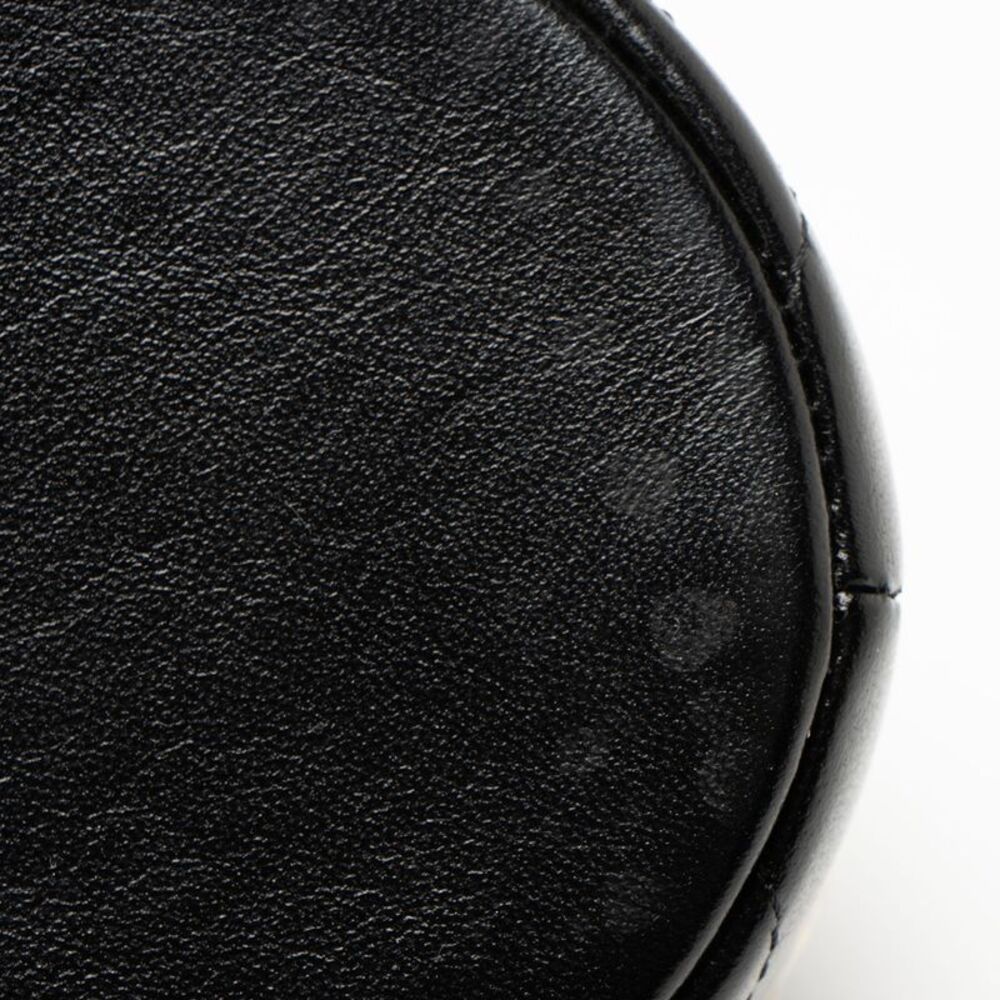 Chanel Lambskin Lock Frame Round Mini Vanity Case with Chain - Picture 10 of 11